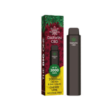 Load image into Gallery viewer, Darwin The Big One 2000mg CBD Disposable Vape Device 3000 Puffs
