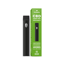 Load image into Gallery viewer, Hempthy 400mg CBD Disposable Vape Pen 600 Puffs
