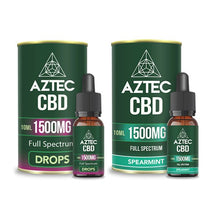 Load image into Gallery viewer, Aztec CBD Full Spectrum Hemp Oil 1500mg CBD 10ml - Associated CBD
