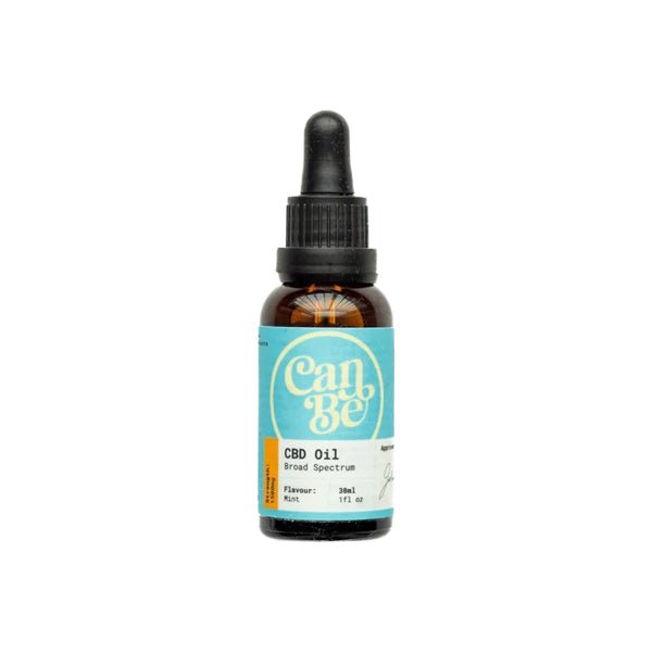 CanBe 1500mg CBD Broad Spectrum Mint Oil - 30ml (BUY 1 GET 1 FREE) - Associated CBD