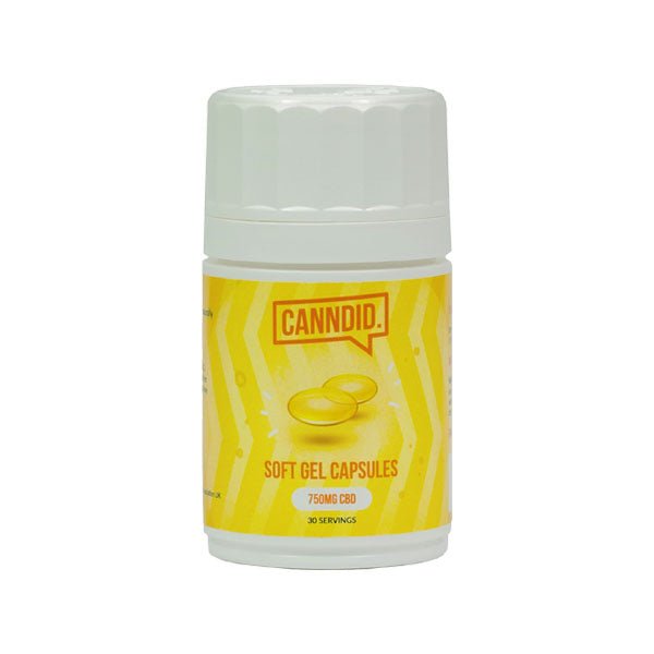 Canndid 750mg CBD Capsules - 30 Caps - Associated CBD