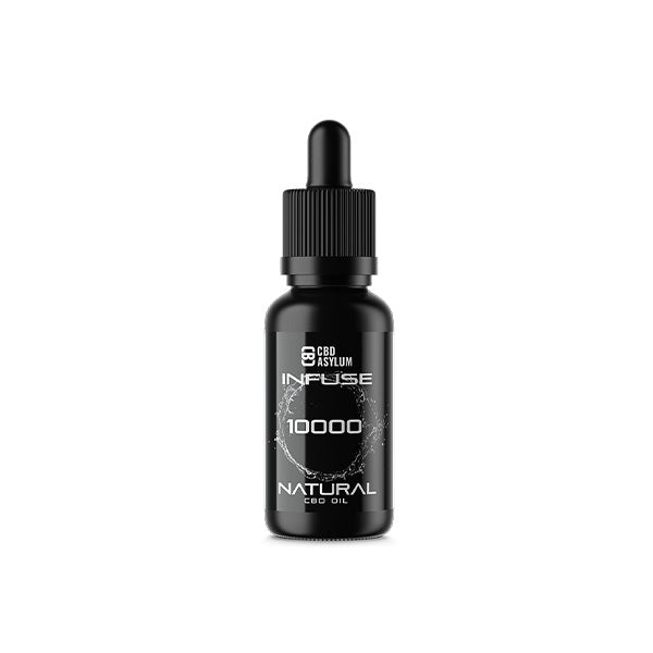 CBD Asylum Infuse 10000mg CBD Natural Oil - 30ml (BUY 1 GET 2 FREE) - Associated CBD