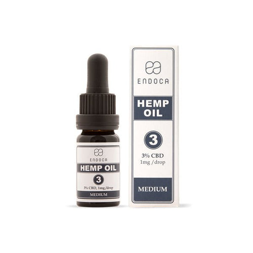 Endoca 300mg CBD Hemp Oil Drops 10ml - Associated CBD