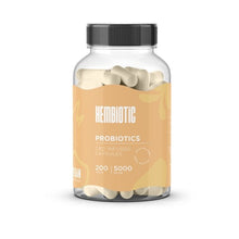 Load image into Gallery viewer, Hembiotic 5000mg Bulk CBD Capsules - 200 Caps - Associated CBD
