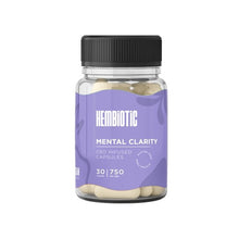 Load image into Gallery viewer, Hembiotic 750mg CBD Capsules - 30 Caps - Associated CBD
