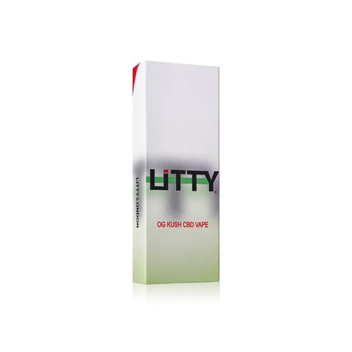 Litty 40% Broad Spectrum CBD Vape Pen & Kit - Gelato - Associated CBD