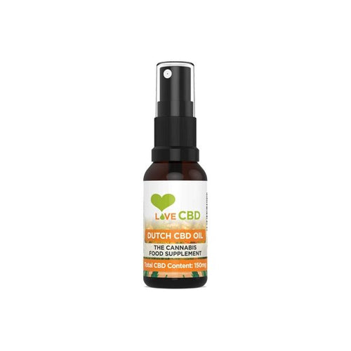 Love CBD 150mg Dutch CBD Oil Spray - 20ml - Associated CBD