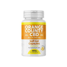 Load image into Gallery viewer, Orange County 450mg Full Spectrum CBD Capsules - 30 Caps - Associated CBD
