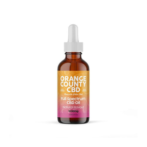 Orange County CBD 1000mg 30ml MCT Oil - Organic Coconut Oil - Associated CBD