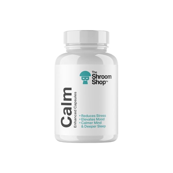 The Shroom Shop Enhanced Calm 67500mg Capsules - 90 Caps - Associated CBD