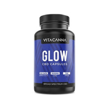 Load image into Gallery viewer, Vitacanna 1000mg Broad Spectrum CBD Vegan Capsules - 50 Caps - Associated CBD
